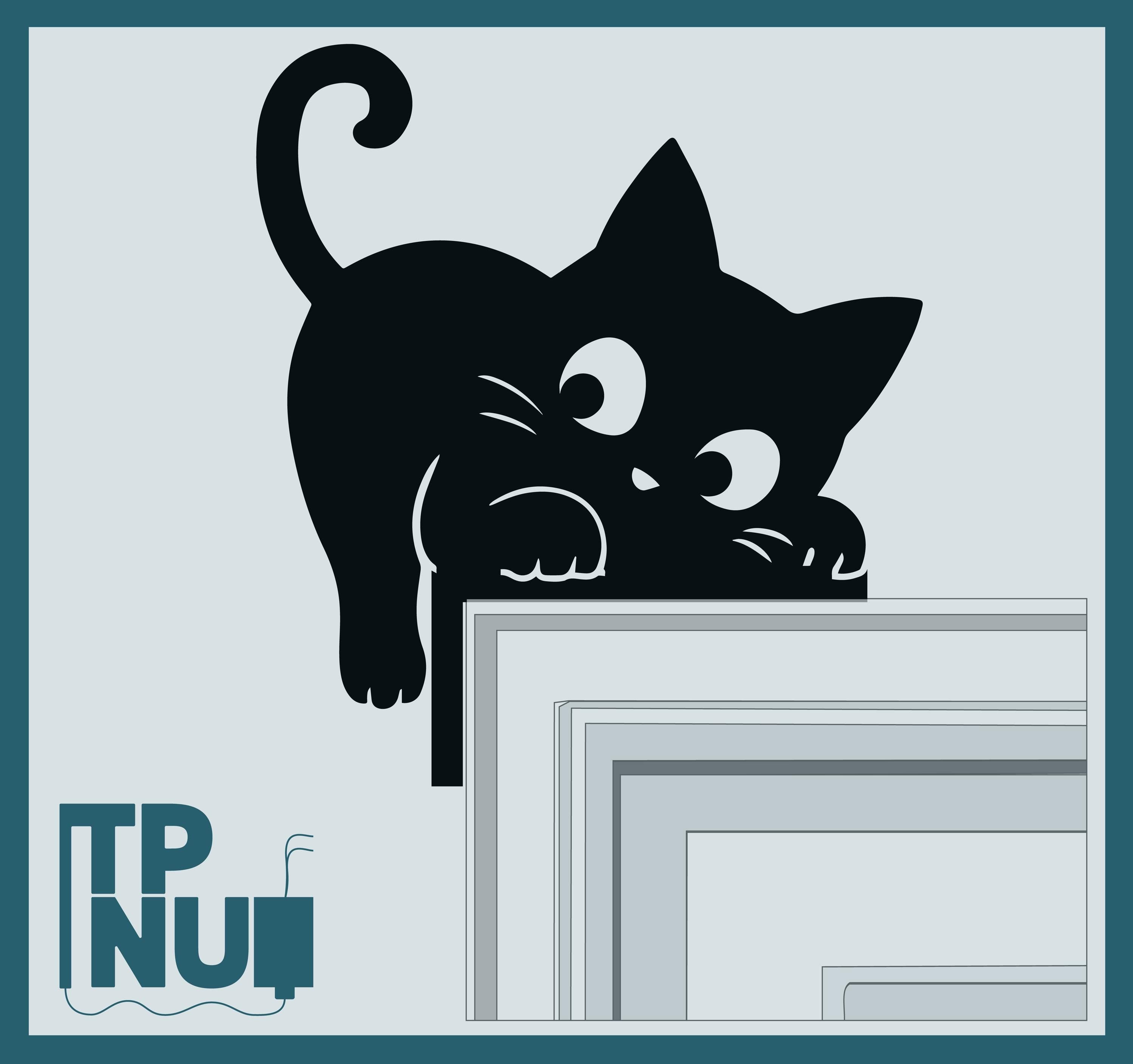 Gato decorativo para interruptor