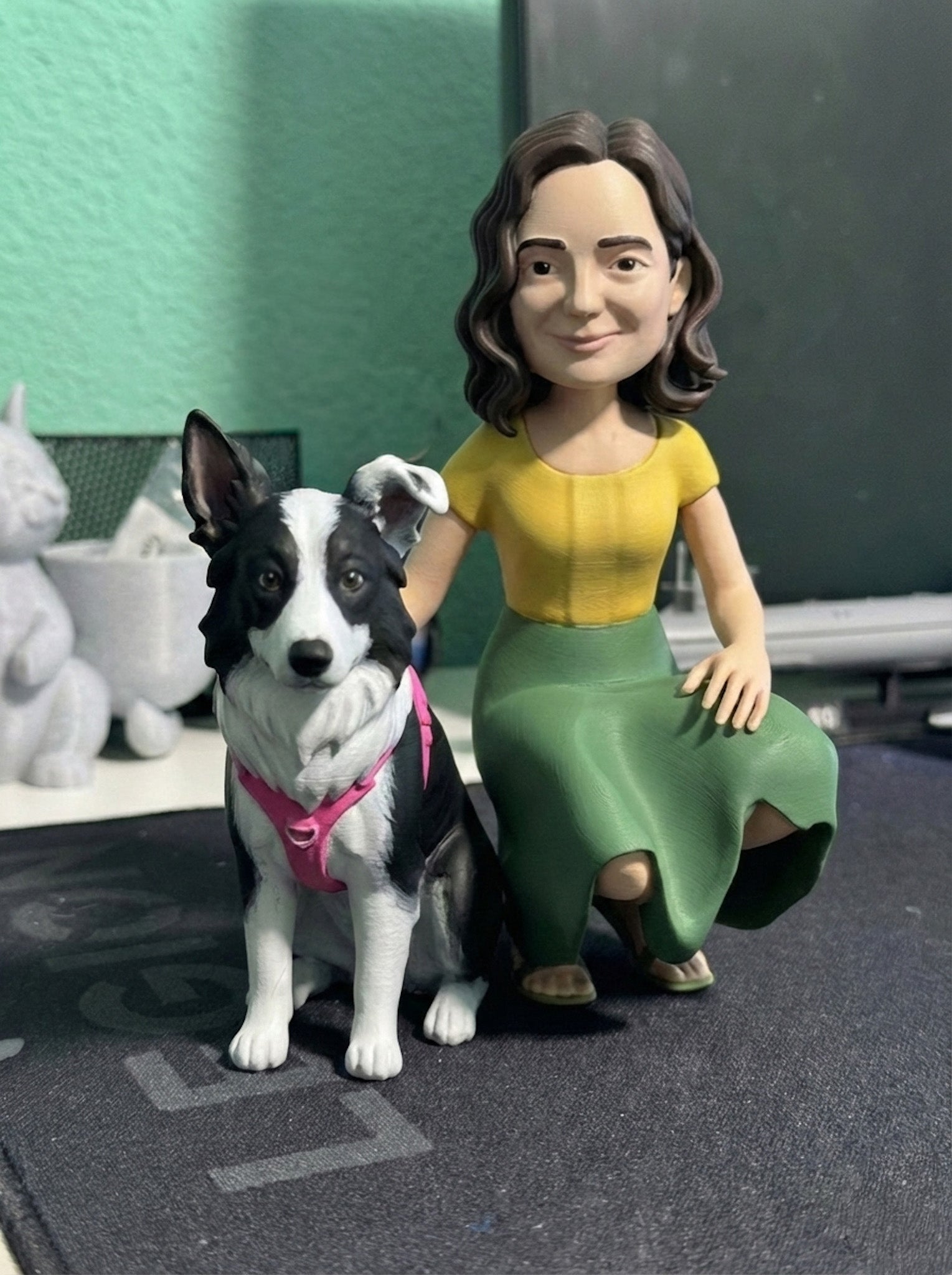 Memorial de mascota | Figura personalizada