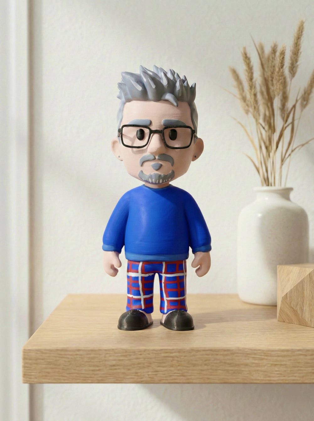 Figura 3D personalizada pintada a mano por TAPNU