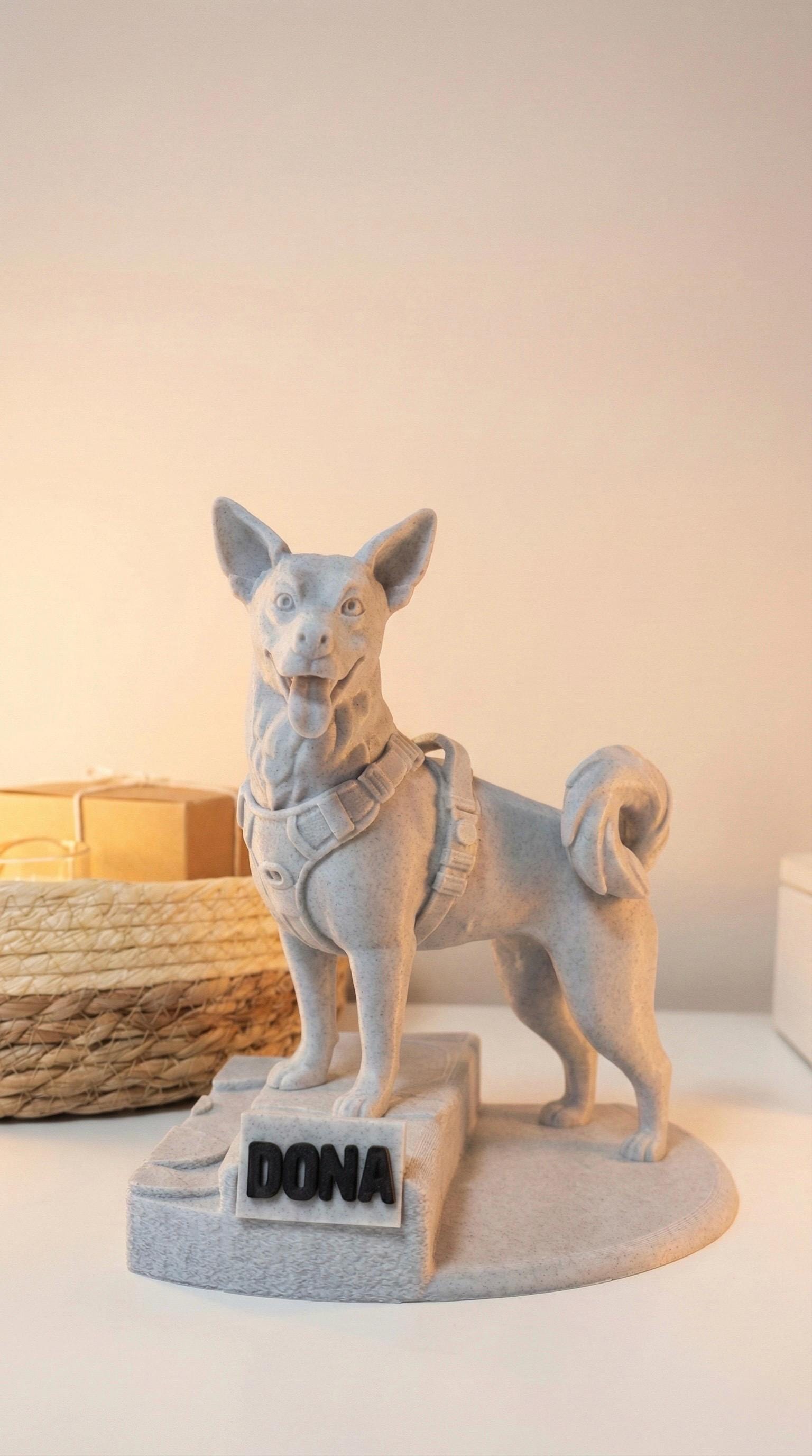 Memorial de mascota | Figura personalizada