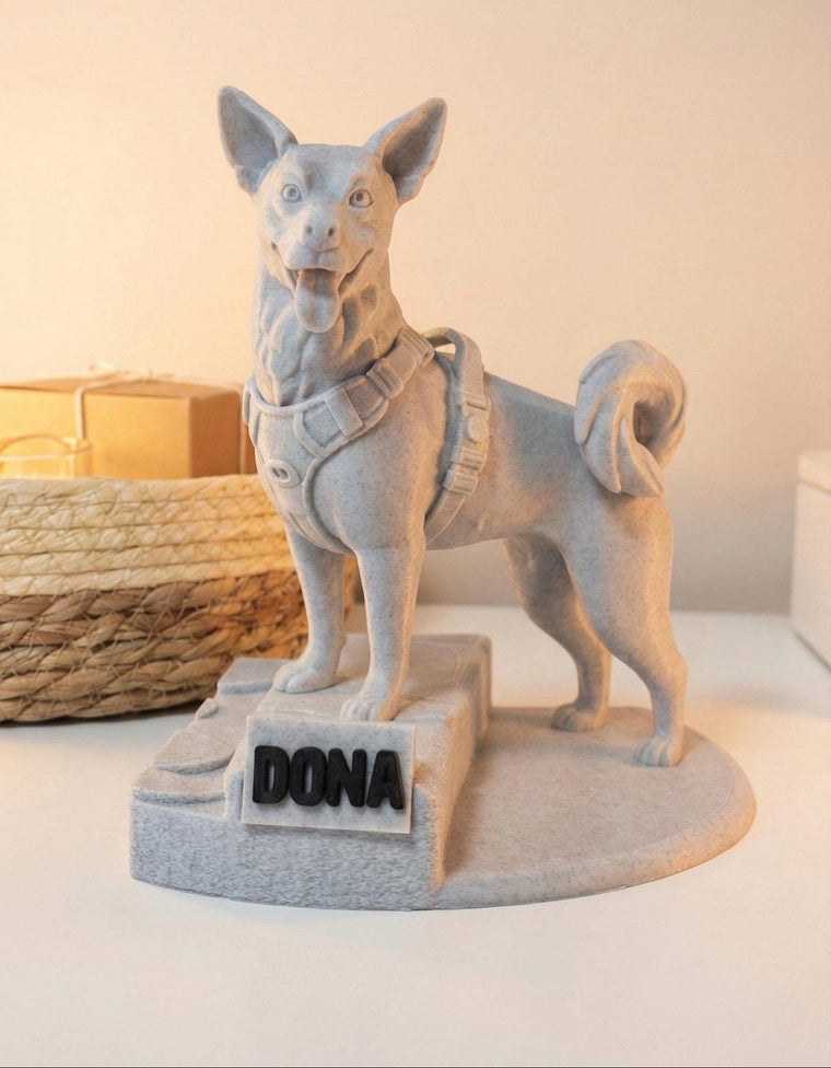 Escultura de mascota personalizada TAPNU