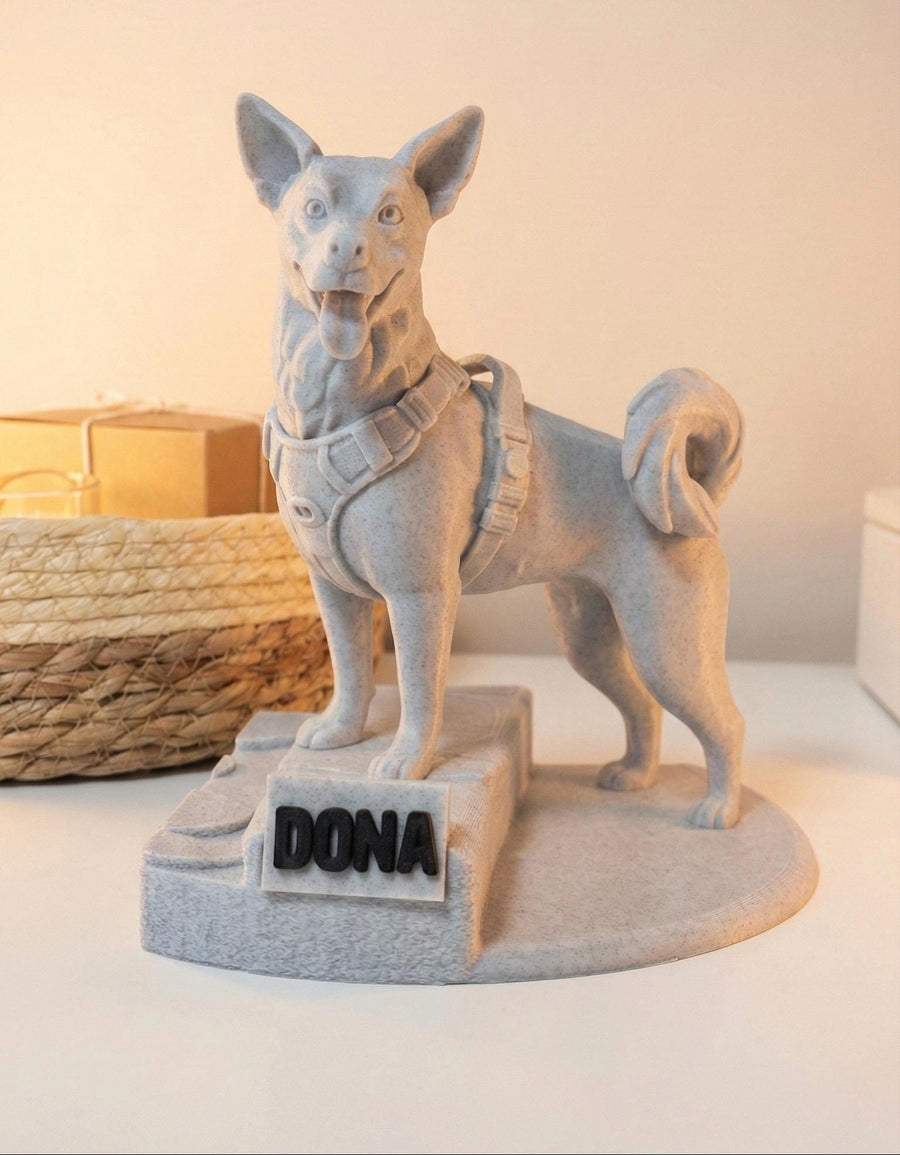 Escultura de Mascota Personalizada desde Foto