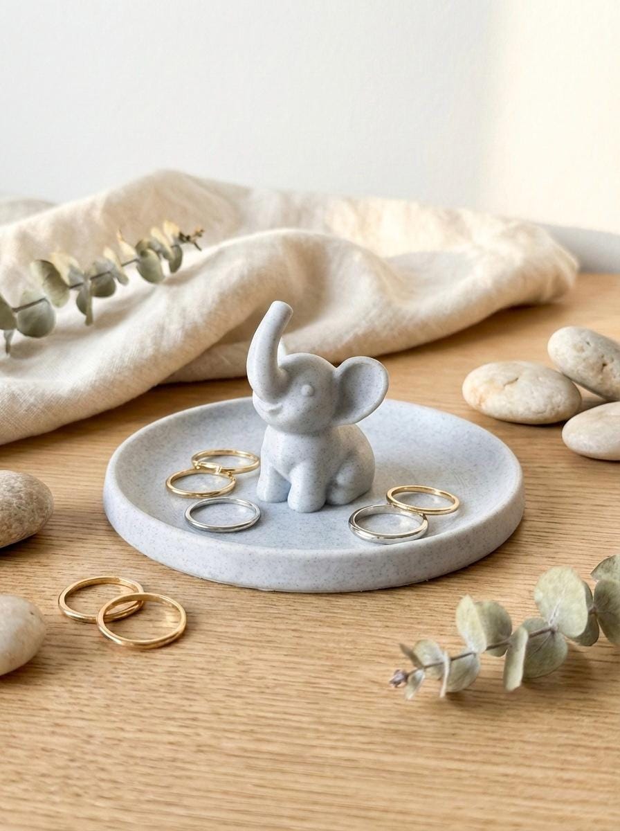 Bandeja joyero personalizada efecto mármol